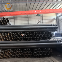 Tuyau en acier au carbone laminé à chaud ERW, norme ASTM, certifié API, noir