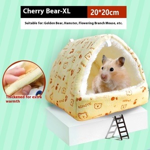 Origineel Ontwerp Warm, Gezellig En Ademend Groot Hamsterhuis - Product Image 5