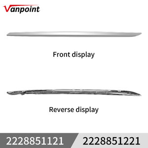 228851121 2228851221 Finiture Cromate Paraurti Posteriore Sinistra e Destra per <span class=keywords><strong>Mercedes</strong></span>-Benz W222 <span class=keywords><strong>Classe</strong></span> <span class=keywords><strong>S</strong></span> Maybach 2014-2020 - Product Image 2