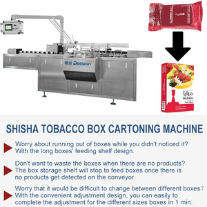 Línea de Producción y Empaquetado Automática de Cachimbas para Melaza, Máquina Empacadora de Bolsas de Cachimba, Máquina Encartonadora de Cajas de Cachimba - Product Image 4