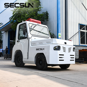 SECSUN bertenaga baterai bagasi bandara Tow 20 ton 25 ton 30 ton pesawat listrik traktor penarik dengan kabin - Product Image 2