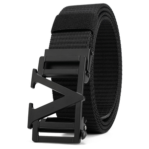 Liscio Fibbia Automatica cinghia di Tela di Canapa Versatile Della <span class=keywords><strong>Vita</strong></span> All'aperto di <span class=keywords><strong>Alta</strong></span> Qualità Degli Uomini Della Cinghia Asciugatura Rapida Nylon Jeans Tuta <span class=keywords><strong>Cintura</strong></span> Gioventù - Product Image 2