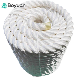 Corda in PP Nylon Poliestere a 3 o 4 Fili ad Alta Resistenza, Lunghezza e Colore Personalizzabili, Intrecciata per Ancoraggio e Traino di Barche e Banchine - Product Image 4