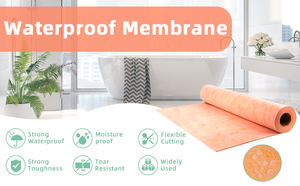 <span class=keywords><strong>Membrana</strong></span> Impermeable <span class=keywords><strong>de</strong></span> Polietileno y Polipropileno (PP/PE) <span class=keywords><strong>de</strong></span> 0.5mm <span class=keywords><strong>para</strong></span> Azulejos <span class=keywords><strong>de</strong></span> Cerámica <span class=keywords><strong>de</strong></span> Alto Polímero y Pisos <span class=keywords><strong>de</strong></span> Baños - Product Image 6