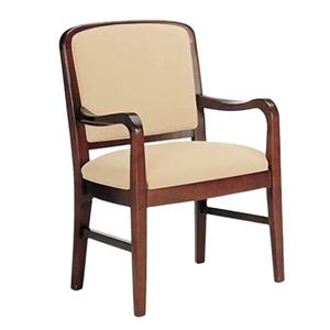 Hotel & Restaurant <b>Wooden</b> <b>Arm</b> <b>Chair</b> Minimalist Solid Wood Furniture Set | Indian Design - Product Image 1