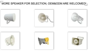 Haut-parleur à large bande étanche 20W/30W, double taille, pour station d'accueil, système <span class=keywords><strong>de</strong></span> sonorisation extérieur carré - Product Image 5