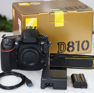 กล้อง HD Full Frame รุ่นดั้งเดิม D810 พร้อมที่ชาร์จแบตเตอรี่ สายสะพายไหล่ กล้องดิจิตอล เลนส์กล้อง D810 D850 D800 D700 D610 D7100 - Product Image 2