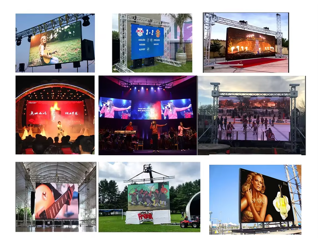 5000cd Seamless Splicing Rental Full Color High Brightness LED Display Screen 500*500mm P2.9 P2.6 P3.9 P4.8 for Stage Background
