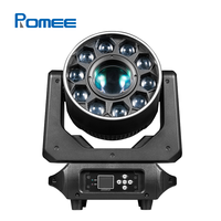 Projecteur LED RVBW Pleine Couleur 10*20W avec Zoom, Effet Bee-Eye, Beam et Wash, Tête Mobile avec Effet Halo RGB pour Événements, Concerts et Scènes