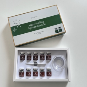 SANLIVNA Éponge exfoliante aux spicules d'algues – Biothérapie pour le renouvellement cutané, fonctions multiples : éclaircissement, réparation, raffermissement - Product Image 4