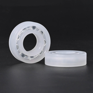 Rodamiento de Bolas de Ranura Profunda No Magnético 6008 40x68x15mm, Rodamiento de Bolas de Plástico PP PE, Bola de Vidrio para la Industria Química - Product Image 2