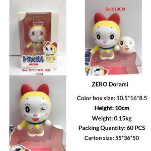 Anime <span class=keywords><strong>Doraemon</strong></span> ZERO Tinny Cat Shizuka Nobita Jaian Suneo Statuetta in Vetro con Viso Intercambiabile - Product Image 3