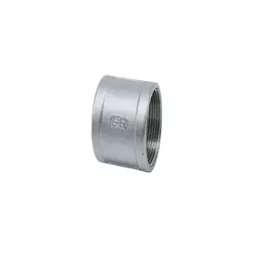 304_ 316 Stainless Steel Pipe Fitting tube type 1_2_ Bsp Female Thread Coupling