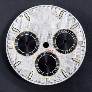 Esfera de Reloj de Meteorito de Alta Calidad para <span class=keywords><strong>DTN</strong></span>, Compatible con el Movimiento 4131, Piezas de Repuesto para Reparación de Relojes - Product Image 4