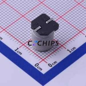 Condensador Electrolítico de Aluminio Híbrido Sólido-Líquido EEHZK1V221UP SMD, D8xL10.2mm 220uF 20% 35V 4000hrs-125 ℃ - Product Image 2