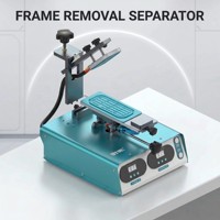 Machine de séparation de cadre intermédiaire LCD à double chauffage 958max 500W pour la réparation et la reconstruction de l'écran incurvé de 8 pouces