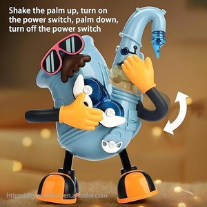 Sept 2025 Xu Hướng Điện Nhảy Múa Sax Đồ Chơi Bé <span class=keywords><strong>Robot</strong></span> Toddler Trẻ Em Âm Nhạc Tương Tác Giáo Dục Đồ Chơi Với Ánh Sáng Và Âm Thanh - Product Image 4