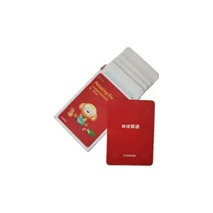 Custom Printing Educational Flash Memory Cards Game Table Cards Game For Kids