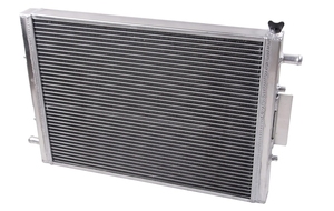 Không Khí Nước Dọc Dòng Chảy <span class=keywords><strong>Intercooler</strong></span> Nhôm Thanh Tấm Lõi Đánh Bóng Bề Mặt Phổ Trao Đổi Nhiệt 22X15.5X2 Cho Crx - Product Image 2