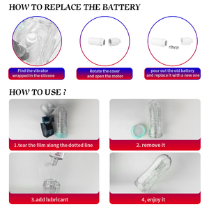 Vakum emme mastürbasyon kupası Vibrating titreşimli elektrik mastürbasyon makinesi seks oyuncak cinsel Titillation flört seks oyuncak adam için - Product Image 3