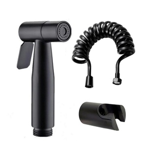 Modern Bathroom Bidet Faucet <strong>Sprayer</strong> 304 SUS Stainless Steel <strong>Handle</strong> Ceramic Valve 2-Hole <strong>Shower</strong> Wash Cleaning Set Accessories - Product Image 2