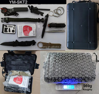 Kits de survie en plastique ABS pour hommes, mari, père, adolescent, petit ami - Cadeaux pour l'escalade, la pêche, la chasse, pour un anniversaire