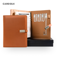 CARDSILK – Coffret Cadeau d'Entreprise Personnalisé avec Logo : Carnet, Batterie Externe et Cadeau de Luxe pour Événements Corporatifs et Cadeaux de Fêtes de Bureau