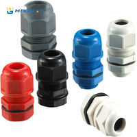 Passe-câble industriel homologué IP68 et certifié CE avec gaine ignifuge 94V-2/V-0 en nylon 66 durable, diamètre de câble 6-10 mm