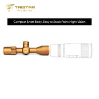 Lunette de visée Tristar 3-12x44 FFP avec fonction Zero-Stop, viseur de chasse longue portée avancé, optique étanche et antichoc pour le positionnement