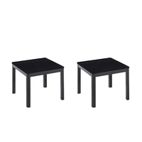 Table basse moderne de style 2026, nouvelle conception, gain de place, ensemble de 2 tables basses pour l'exposition d'objets décoratifs, de cadres photo ou de plantes en pot