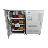 AVR-30KVA stabilisateur de tension automatique triphasé cuivre SVC AC 280V-460V régulateur de tension réglable affichage LCD 97%
