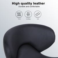 Fauteuil pivotant en cuir réglable et roulant pour salon de beauté, manucure, coiffure, tatouage, usage domestique, petit fauteuil dentaire, fauteuil d'infirmière