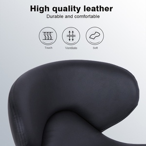 Fauteuil pivotant réglable en cuir pour salon <span class=keywords><strong>de</strong></span> beauté, manucure, coiffure, tatouage, usage domestique, petit fauteuil roulant pour dentiste, infirmière - Product Image 5