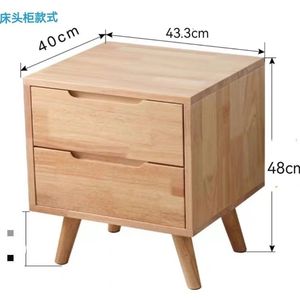 Lit de rangement moderne et minimaliste en bois massif, 1,8 m de haut, avec tiroir de 1,5 m, lit robuste pour chambre principale de 1,2 m - Product Image 5
