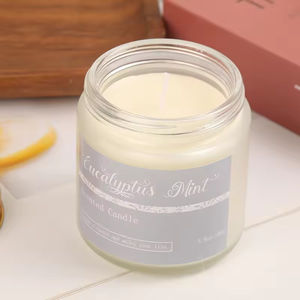 Coffret Cadeau Bougie Parfumée Artisanale Explosive en Cire de Soja dans un Pot en Verre pour la Fête des Mères - Parfum DESSERT, 60 Heures de Combustion, Classique - Product Image 3