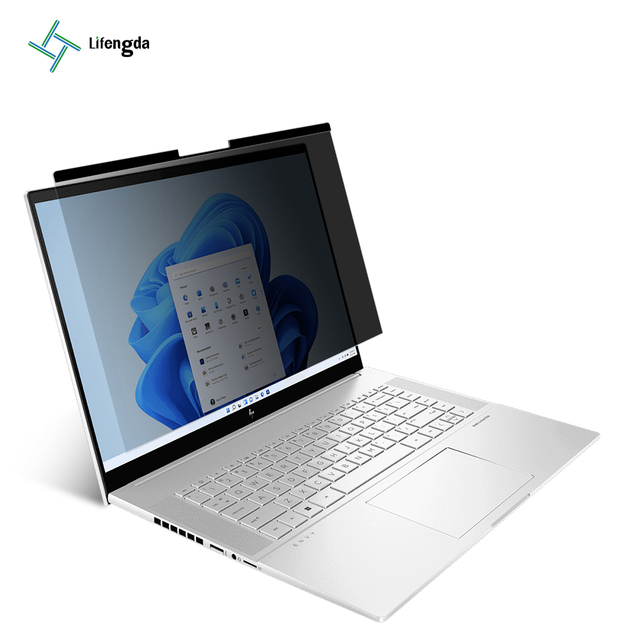 LFD 05 Privacy Screen Protector for HP Huawei Samsung Laptops Tempered Glass Blue Light Anti-Glare Anti-Spy Magnetic Properties
