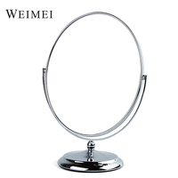 Instock rotatif en gros de luxe métal matériel affichage noir boucle d'oreille maquillage emballage bijoux miroir
