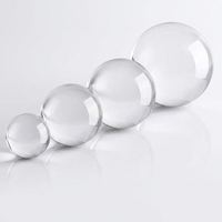 Vente en gros de boules de cristal vierges de qualité K9 de 50 mm, 60 mm, 80 mm, 100 mm, personnalisables, gravées au laser