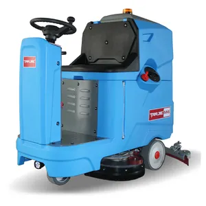 Factory Sale Marble Floor Scrubbing Ride-On Driving Floor Scrubber Dryer Scrubber Machine Floor Cleaning Machine