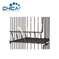 Wheeled5 Niveau Mobile Rack De Stockage Chariot Organisateur En Acier Inoxydable Cuisine Organisateurs Ménage Chariot Mobile Chariot Étagère