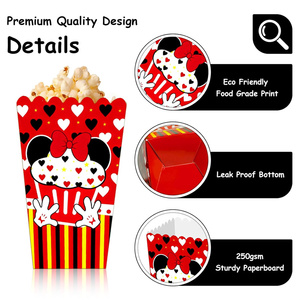 Bán Buôn Phim Hoạt Hình Chuột Bỏng Ngô Hộp Dễ Thương Màu Đỏ Chuột Chủ Đề Đảng Ủng hộ Kẹo Hộp Cho Trẻ Em Món Quà Cho Trang Trí Nguồn Cung Cấp - Product Image 2