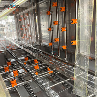 Aardappel- en groentekrattenwasser SUS304 hogedruk tunneltype reinigingsmachine met desinfectiedroger voor fruitteelt van boom tot tafel