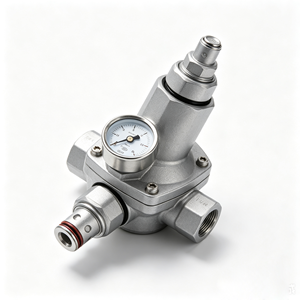 ตัวควบคุมลมอัด US P32CA14EG2MNW ของแท้ 1/4" NPT สำหรับปรับแรงดันลมอัด - Product Image 1