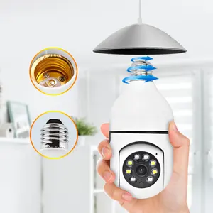YIIOT Enster 355 Degree 1080P Two- Way Audio Face and Sound Detection Wireless Wifi Smart Bulb Home Security Camera