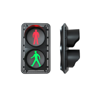 Module de feux de circulation piétonnière IP65 300 mm, accessoire de signalisation de circulation piétonnière