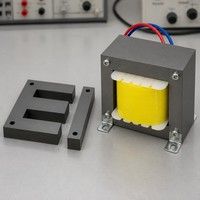Noyau de transformateur EI sur mesure recuit, aimant industriel de type souple à indice de flux élevé, performance magnétique optimisée pour laboratoire