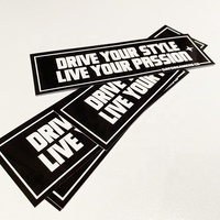 PERSONNALISÉ JDM Racing japonais dérive voiture pare-chocs fenêtre vinyle bande claque découpé autocollant décalcomanies pour voiture