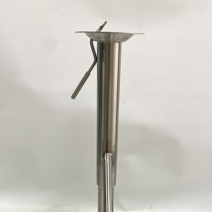 Gambe per Sedie in Acciaio Inox Spazzolato Professionale, Design Moderno e Resistente per Uso in Soggiorno, Ospedali e Scuole - Product Image 4