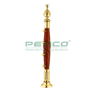 Giá rẻ chất lượng cao trong nhà spa ăn mòn lâu dài kim loại thang máy không cầu thang gỉ lan can lối đi - Product Image 1