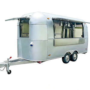 Carrito de Comida Móvil de Acero Inoxidable de Alta Gama, Remolque para Helados, Comida Rápida, Café, Té con Leche, Pasteles y Aperitivos - Product Image 3